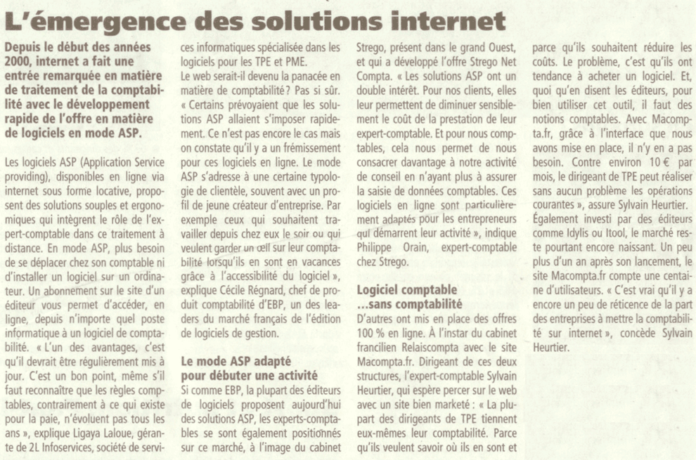 Journal des entreprises
