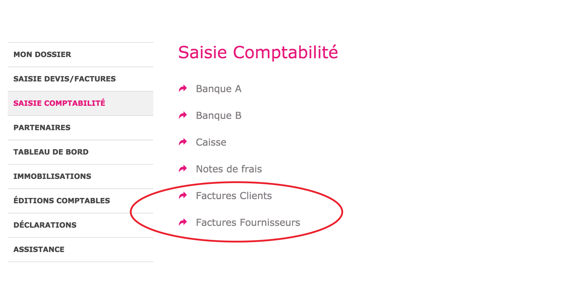 Factures clients et fournisseurs